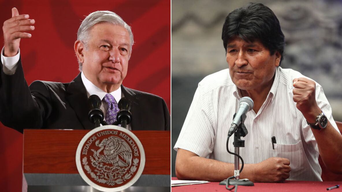 Getty Images / BBC News Mundo El gobierno de López Obrador ofreció asilo político a Evo Morales.