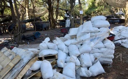 FOTOS: Desmantelan narcolaboratorio de metanfetamina más grande hallado en Sonora