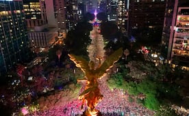 Un millón de personas festejan en las calles el triunfo del Tri: Brugada; CDMX no duerme