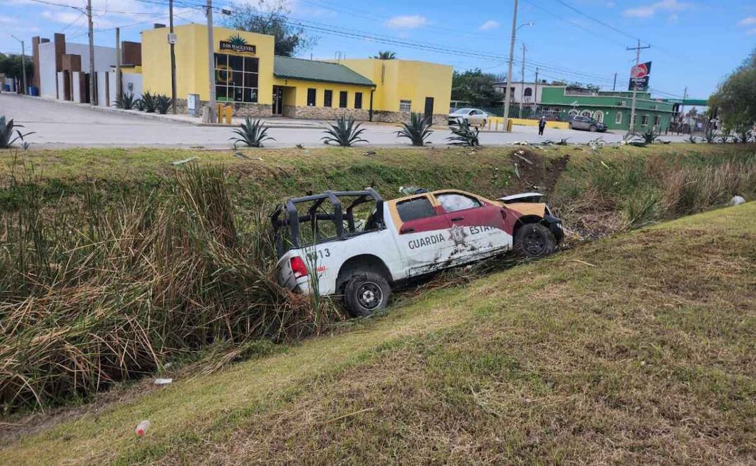 Enfrentamiento entre civiles armados y elementos de la Guardia Estatal en Tamaulipas (12/01/2025). Foto: Especial