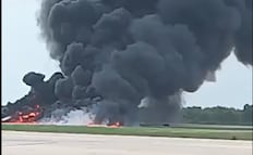 Jet se estrella en aeropuerto de La Romana en República Dominicana; aeronave declaró emergencia antes del incidente