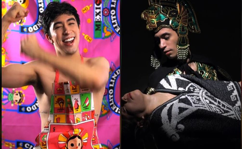 Así se ve el trend mexa de Doris Jocelyn hecho por un hombre en TikTok.
Foto: Captura de pantalla