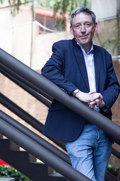 El escritor Will Fowler habló con EL UNIVERSAL por la publicación de "Patriotas".
Foto: EL UNIVERSAL / Germán Espinosa