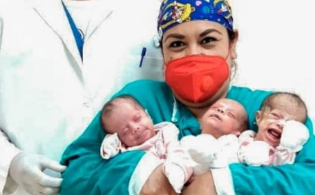 Dan de alta a una de las trillizas nacidas en Culiacán
