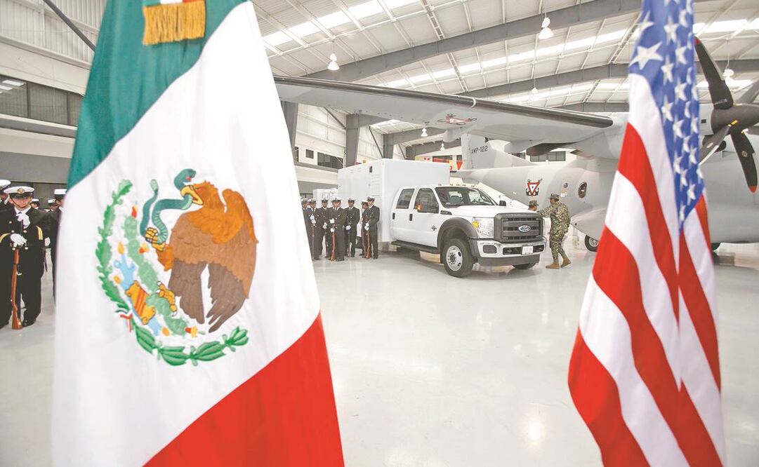 Ineficiente resultado de los fondos estadounidenses, principalmente destinados a armamento y vehículos, para financiar fuerzas de seguridad en México y combatir el tráfico de drogas hacia EU, señala el análisis. Foto: ARCHIVO EL UNIVERSAL