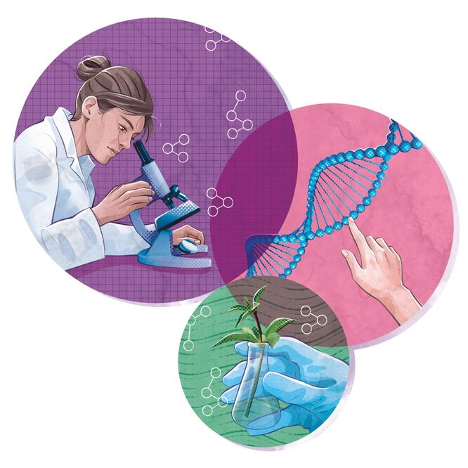 Mujeres en la ciencia. Foto: de Iván Vargas. El Universal