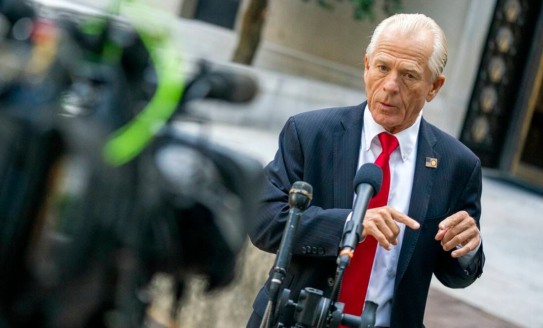 Peter Navarro, exasesor comercial de Trump. Foto: EFE