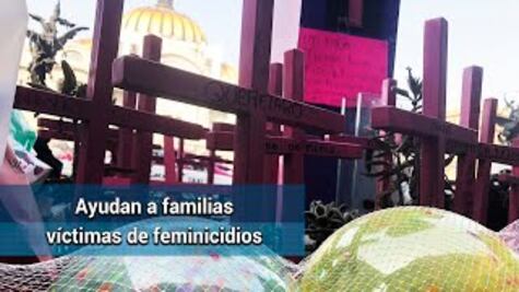 Llegan Los Reyes a hijos de mujeres asesinadas