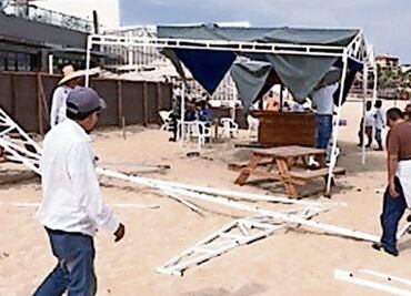 Profepa cierra bar en zona federal de BCS