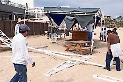 Profepa cierra bar en zona federal de BCS