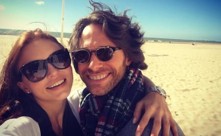 "Me haces tan feliz", dice Angelique Boyer a Sebastián Rulli