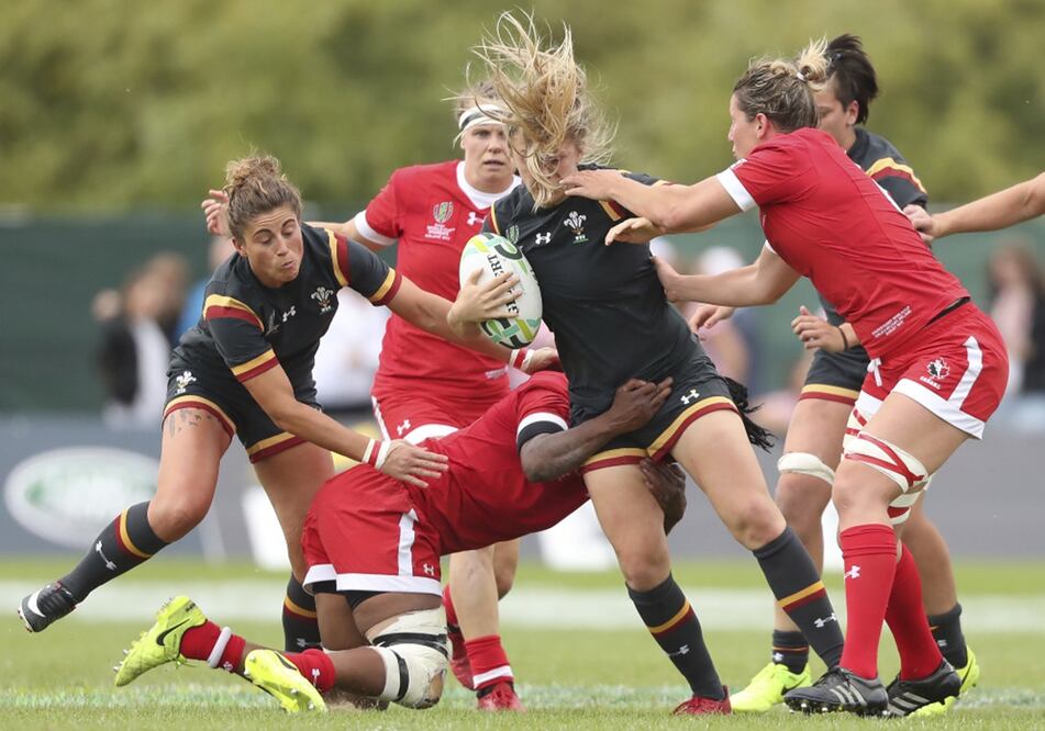 Partido de rugby. Foto: AP, archivo 