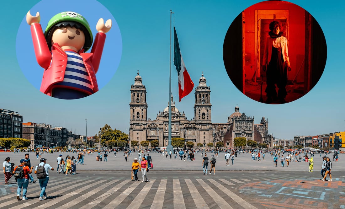 Actividades de fin de semana abril 2025 en el Centro Histórico de la CDMX. Fotos: jimmyelizararras / pexesl y hhach/pixabay