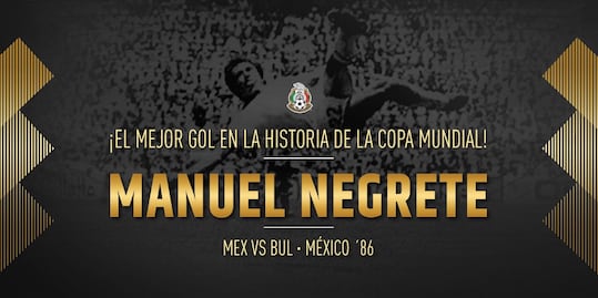 Orgulloso de haber entrado a la historia: Manuel Negrete
