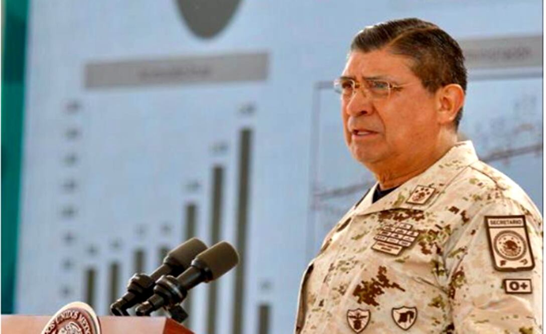 El general Sandoval afirmó que el estado ocupa el séptimo lugar a nivel nacional en carpetas de investigación por homicidio doloso por cada 100 mil habitantes. Foto: cortesía Presidencia