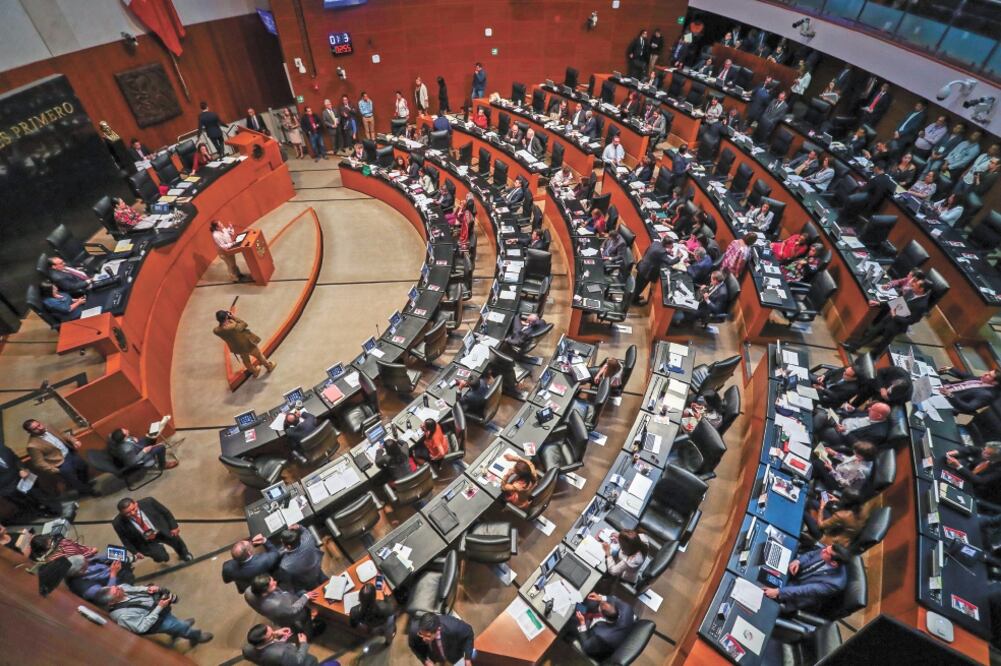 La oposición en el Senado reiteró que está a favor de la revocación de mandato, pero una vez que se cumplan tres años del gobierno federal. (DIEGO SIMÓN SÁNCHEZ. EL UNIVERSAL)