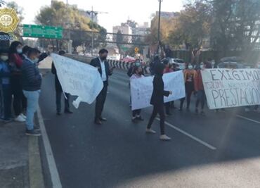 Día 3 de protestas de empleados del Tribunal CDMX: ahora bloquean Viaducto