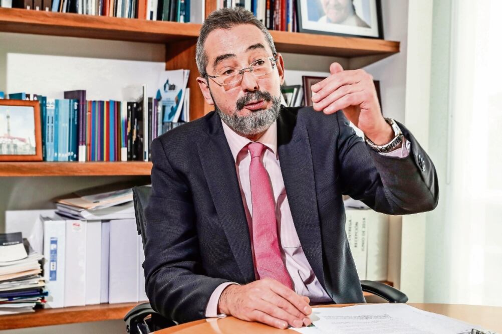 Óscar Guerra Ford, comisionado del Inai, dijo que existe la posibilidad de hacer una demanda por incumplimiento parcial del contrato con la empresa Intellego, encargada de desarrollar la Plataforma Nacional de Transparencia (YADÍN XOLALPA. EL UNIVERSAL)