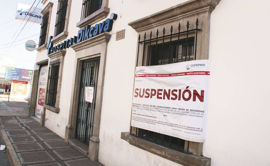 El Hospital Dikcava es uno de los cuatro que han sido clausurados por las autoridades por la identificación del hongo que provoca meningitis. Foto: francisco rodríguez/EL UNIVERSAL