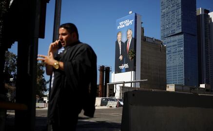 Netanyahu usa foto con Trump para buscar reelección