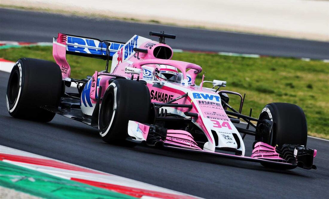 Force India cambiará nombre para GP de Bélgica