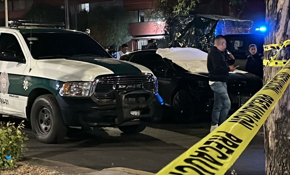 Atacan a balazos a conductor en Tlatelolco. Foto: Especial