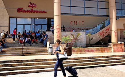 Por tercer día, CNTE toma plazas comerciales de Chiapas