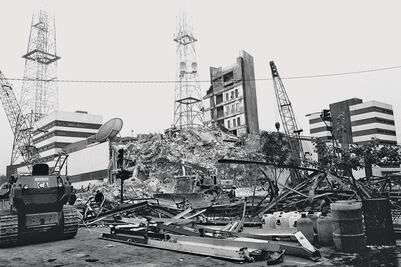 Famosos que fueron rescatistas en el 85