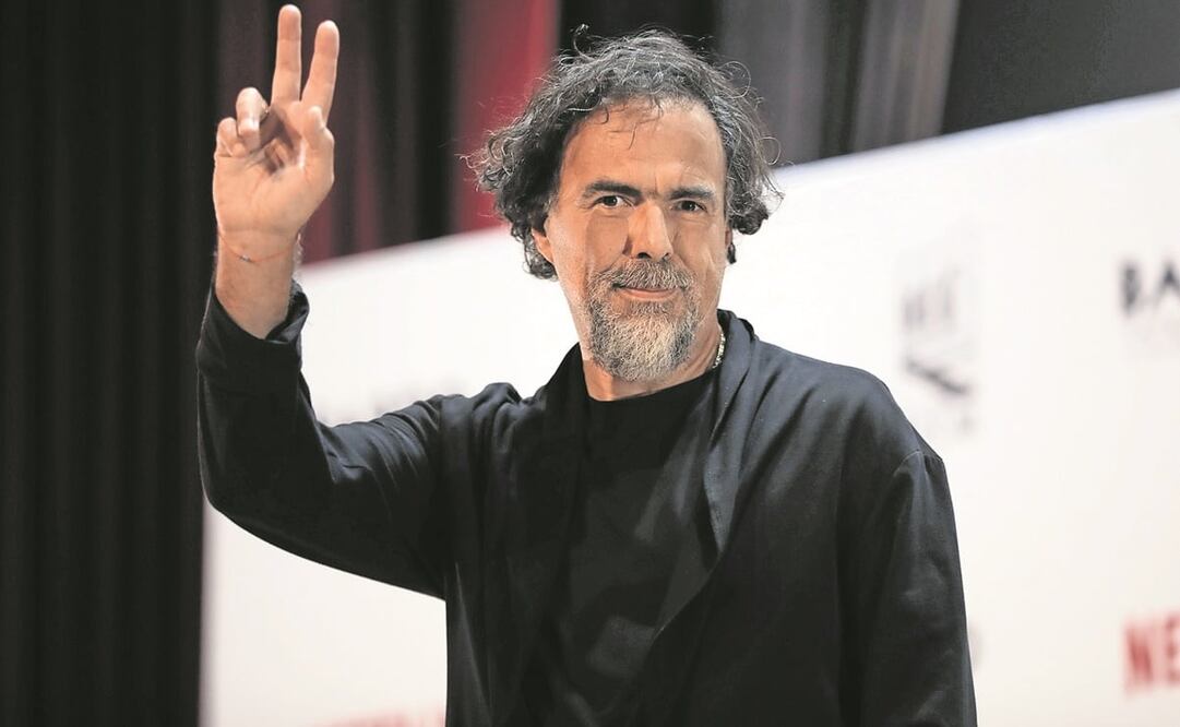 Iñárritu presentó la cinta junto a los actores de su filme y la directora del FICM, Daniela Michel.Foto: Ap Y EFE