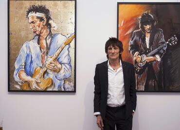 Envían a la cárcel a comerciante por robar obras de Ronnie Wood