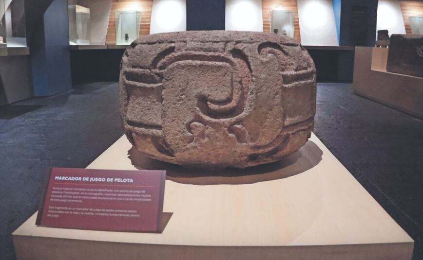 Una sala del reabierto Museo de la Grandeza Teotihuacana. Foto: Karla Guerrero/ EL UNIVERSAL
