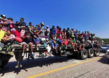 Rechaza caravana de migrantes que autoridades de Salud de Oaxaca apliquen pruebas rápidas de Covid