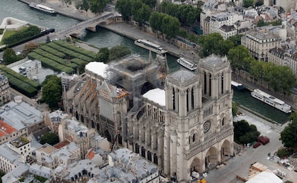 Suspenden obras de Notre Dame por seguridad de trabajadores