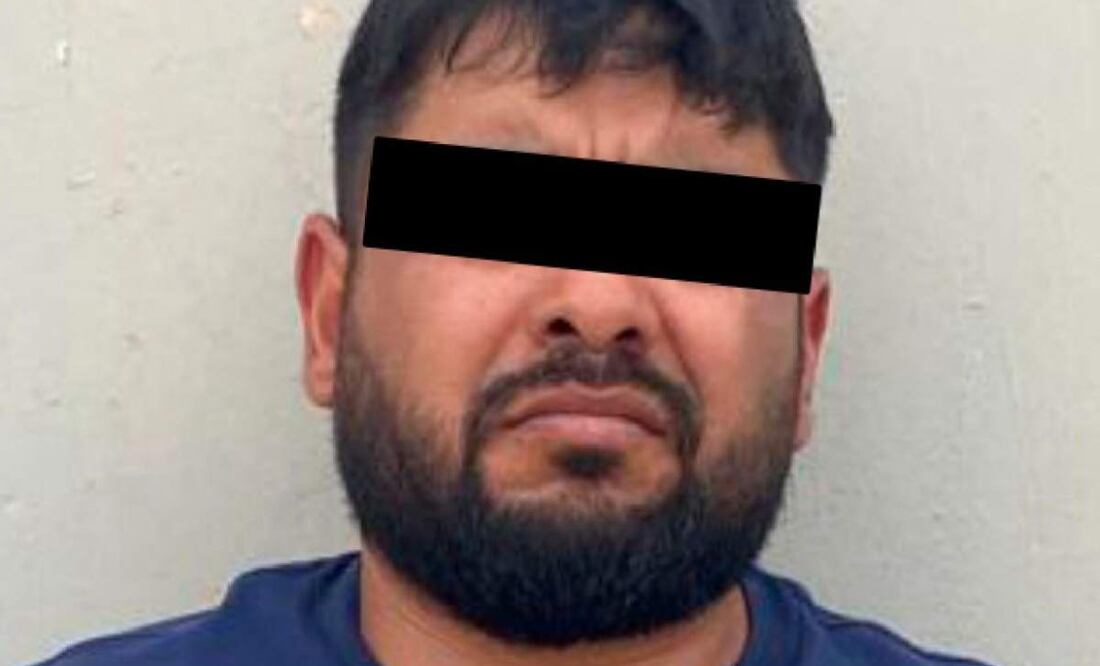 Salú Francisco “N”, alias “El Ponchis” y/o “El Fantasma” fue vinculado a proceso por el homicidio de un comandante de la AMIC (03/04/2025). Foto: Fiscalía de Sonora