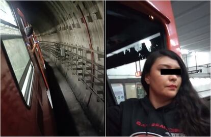 VIDEO: “¡Un bolillo para el susto!”, conductora del Metro guarda tren con todo y pasajeros; STC investiga
