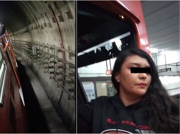 VIDEO: “¡Un bolillo para el susto!”, conductora del Metro guarda tren con todo y pasajeros; STC investiga