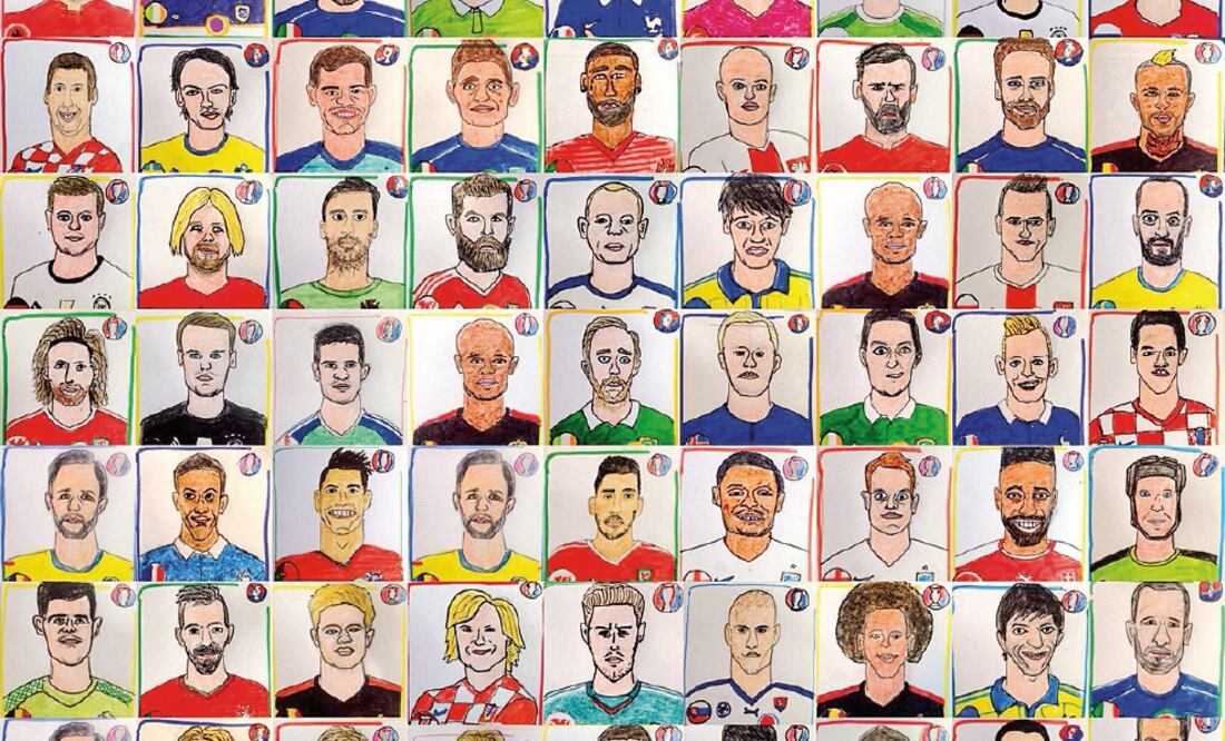 Compensaron su poca habilidad para dibujar con “entusiasmo”. (ESPECIAL)