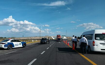 Bloquean nuevamente carretera Cd. Victoria-Monterrey por detención de líder de autodefensas
