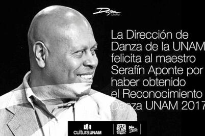 Danza UNAM reconoce trayectoria de Serafín Aponte