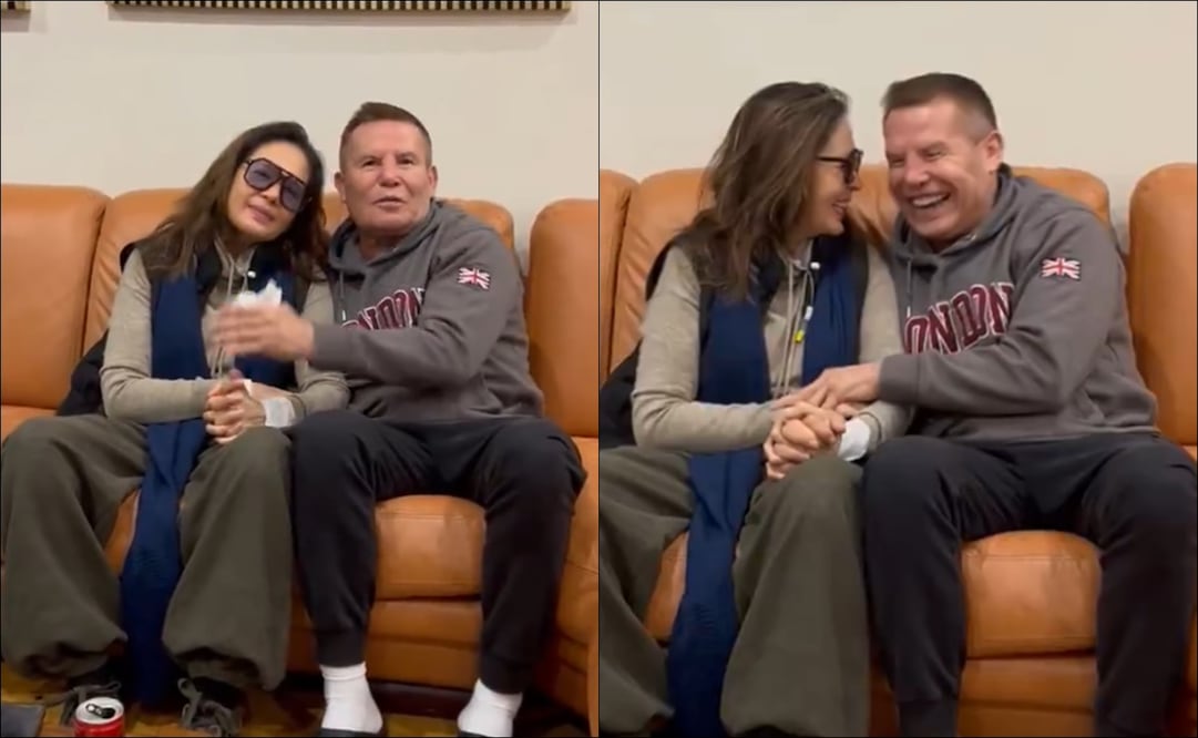 Julio César Chávez compartió un video junto a la actriz y conductora Yolanda Andrade. FOTO: Capturas