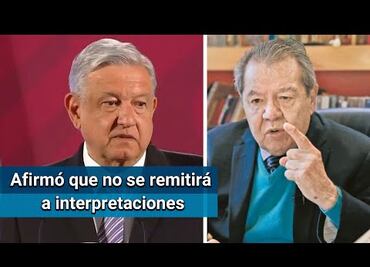 Evita AMLO hablar de Muñoz Ledo; La política son resultados, dice