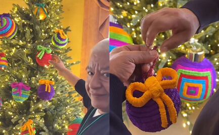 Abuelito tiktoker elabora decoraciones navideñas; tierno video se vuelve viral