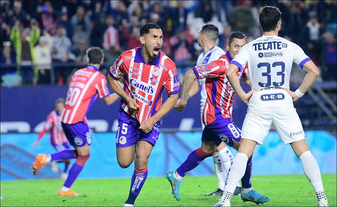 Ricardo Chávez le dio el triunfo al San Luis ante Rayados en el Alfonso Lastras - Foto: Imago7
