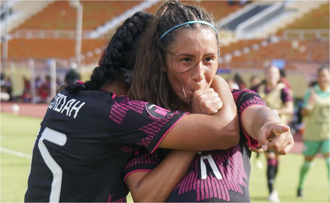 México venció a Pueto Rico y firmó su boleto al Mundial - FOTO: @Miseleccionfem