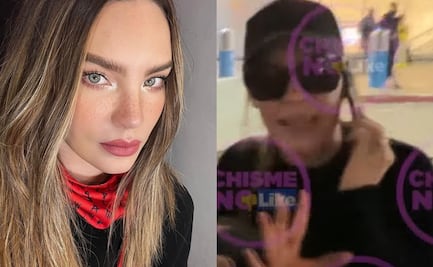 Belinda tiene acalorado intercambio de palabras con reportero