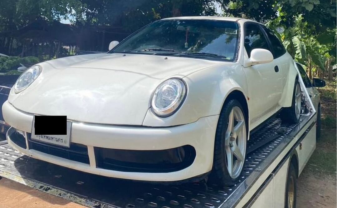 Creatividad sin límites, convierten Honda Civic en Porsche 911