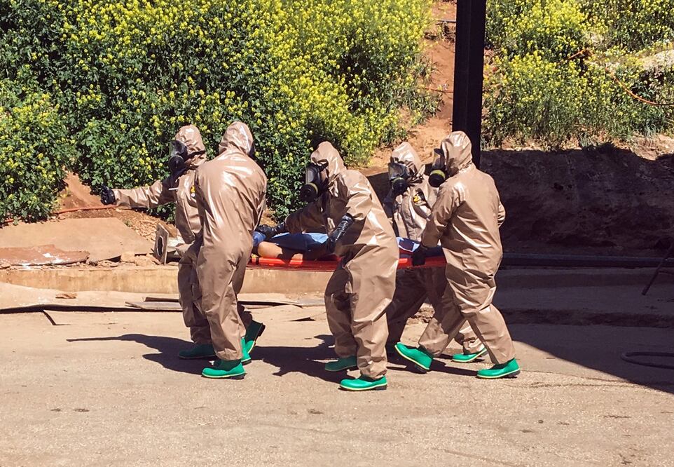 Imagen ilustrativa de armas químicas