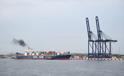 Ingresa primer buque a ampliación del puerto de Veracruz