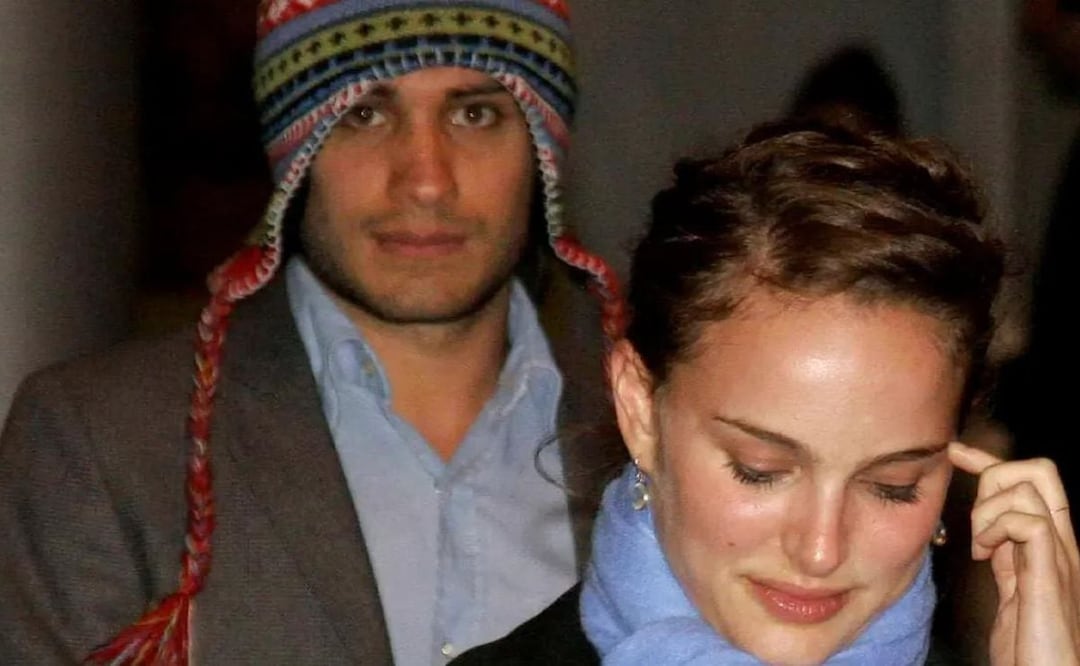 Gael García Bernal y Natalie Portman. Fuente: Twitter @showmundialshow