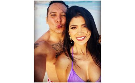 Kim y Edwin Luna vacacionan y los tunden